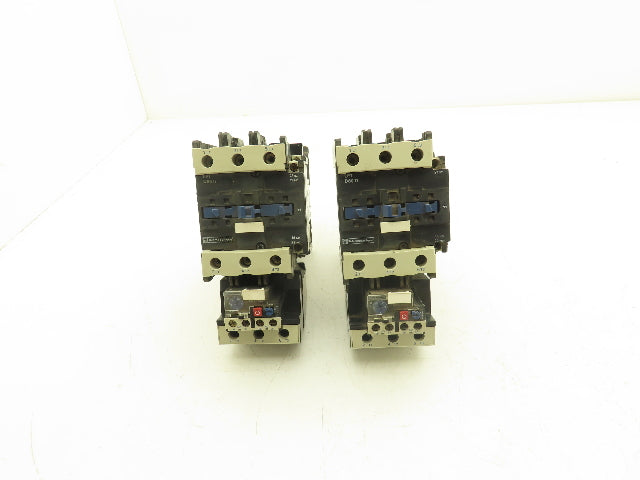 Telemecanique LP1 D8011 Contactor 110amp 600V Thermal overload 55-70amp Lot of 2