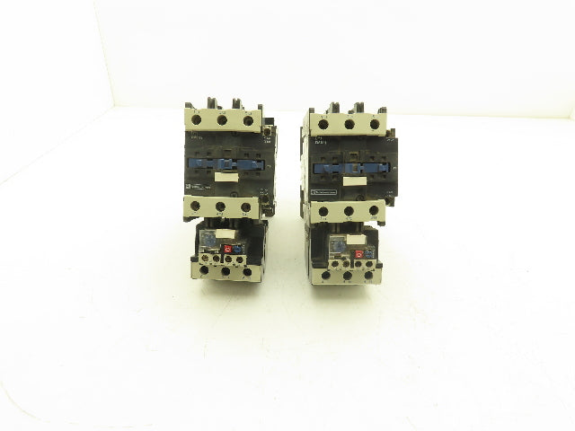 Telemecanique LP1 D8011 Contactor 110amp 600V Thermal overload 55-70amp Lot of 2