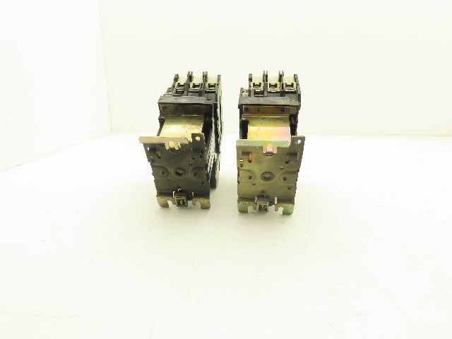 Telemecanique LP1 D8011 Contactor 110amp 600V Thermal overload 55-70amp Lot of 2