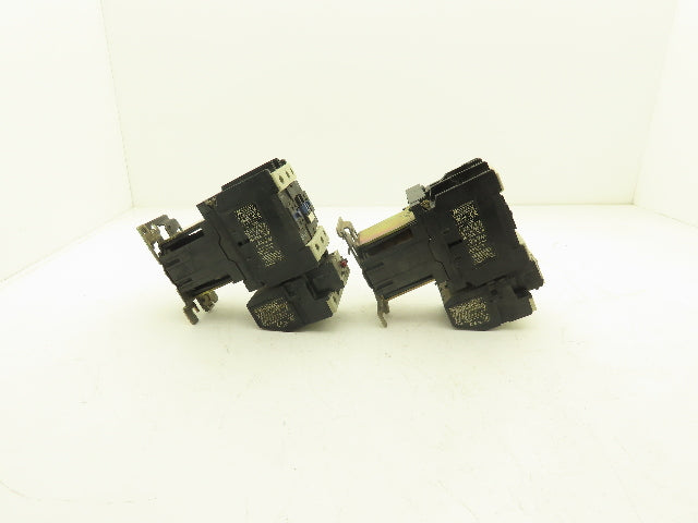 Telemecanique LP1 D8011 Contactor 110amp 600V Thermal overload 55-70amp Lot of 2