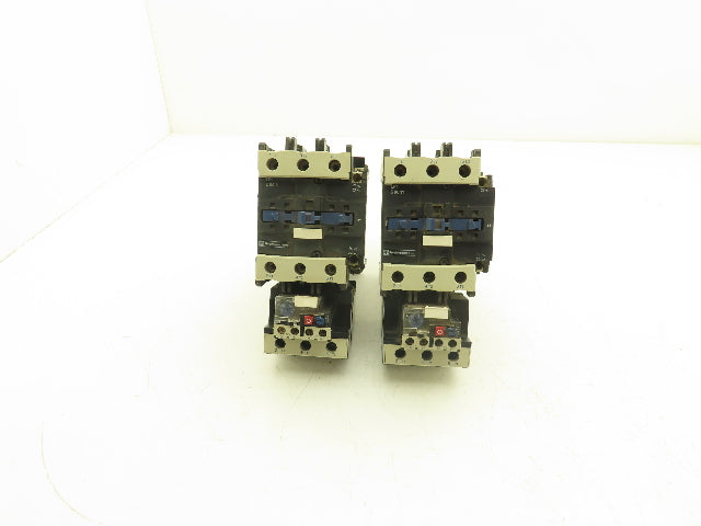 Telemecanique LP1 D8011 Contactor 110amp 600V Thermal overload 55-70amp Lot of 2