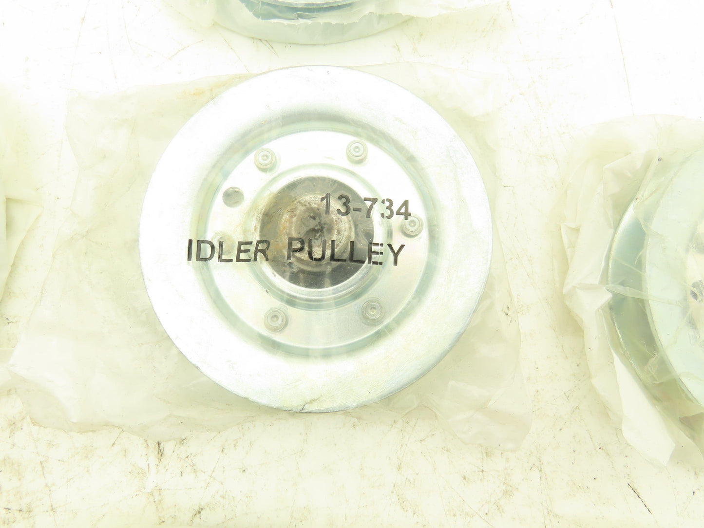 Rotary 13-734 Idler Pulley 3/8" Bore 4" Diameter Belt Size B Lot of 7
