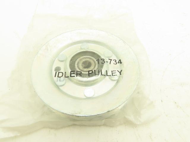 Rotary 13-734 Idler Pulley 3/8" Bore 4" Diameter Belt Size B Lot of 7