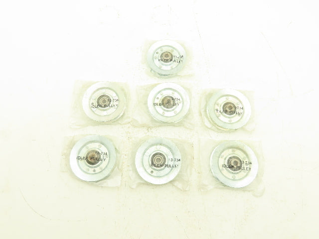 Rotary 13-734 Idler Pulley 3/8" Bore 4" Diameter Belt Size B Lot of 7