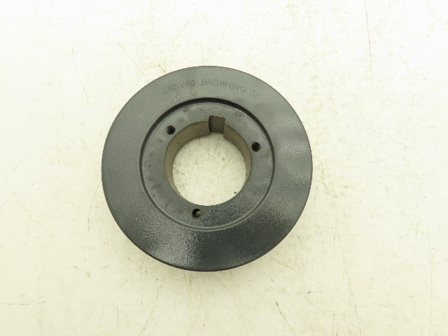 Browning 2B5V60 5V, A, B V Belt Sheave 2 Groove 2-1/4" Bore 6.28" OD QD Bushed