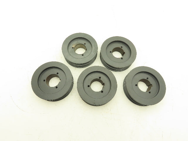 Browning 2TB54 5V, A, B V Belt Sheave 2 Groove 5-3/4" OD QD Bushed Lot of 5
