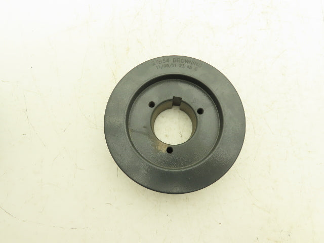 Browning 2TB54 5V, A, B V Belt Sheave 2 Groove 5-3/4" OD QD Bushed Lot of 5