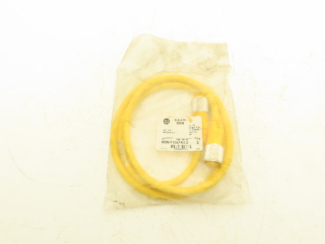 Allen Bradley Q.D. Mini Patchcord 12 Pin 2 Meters Ser. C