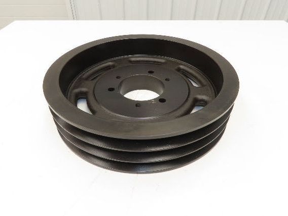 Dodge 3C14 0-E 3-Groove C-Belt Pulley Sheave QD E-Bushing 14.4" OD