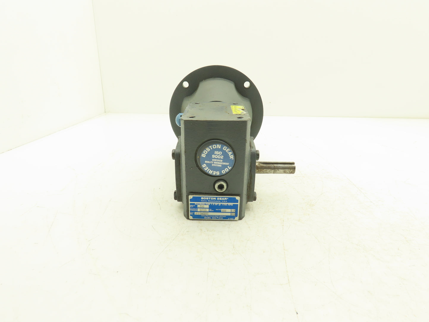 Boston Gear 713-40-G Worm Gearbox 40:1 Reducer.24Hp 44 RPM 56C LH Output