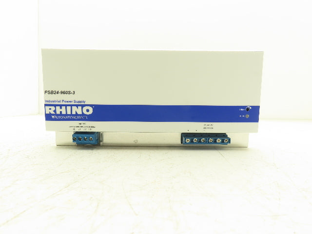 Rhino PSB24-960S-3 Power Supply 3PH 400-500V 1.7A Input 24V 40A Output