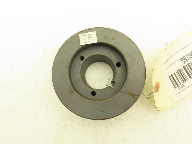 Browning 2TB46 Pully Sheave 2 Groove V-Belt Size A,B Taper Bushing P1 Lot of 4
