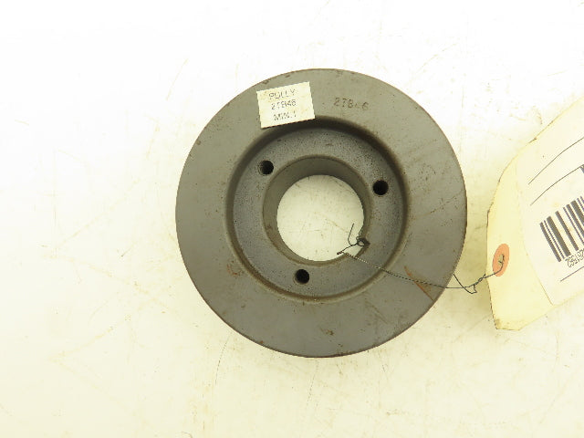 Browning 2TB46 Pully Sheave 2 Groove V-Belt Size A,B Taper Bushing P1 Lot of 4