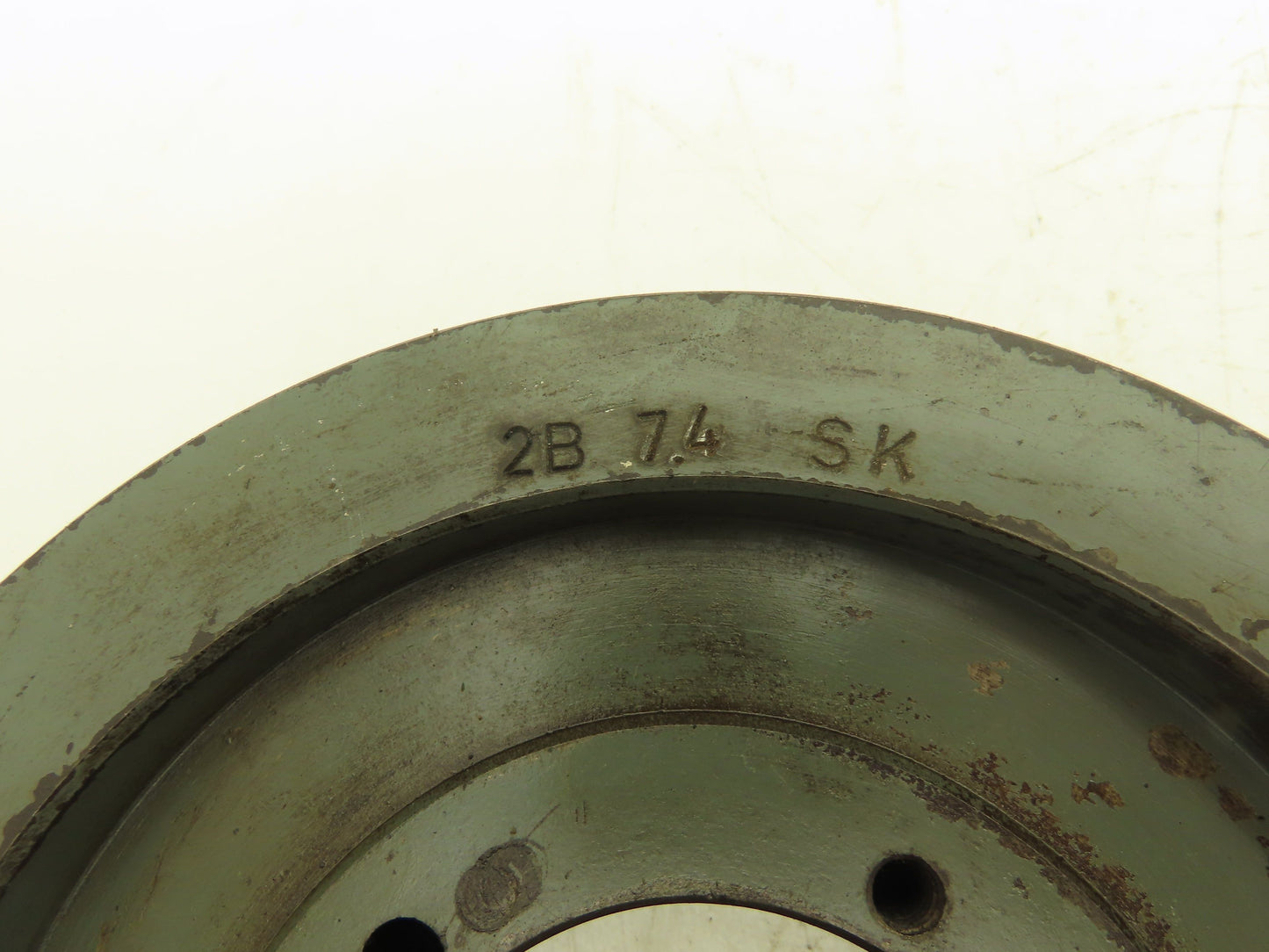 TB Woods 2B 7.4 SK 2-Groove A,B-Belt Pulley Sheave SK Bushed 7.75" OD Lot of 3