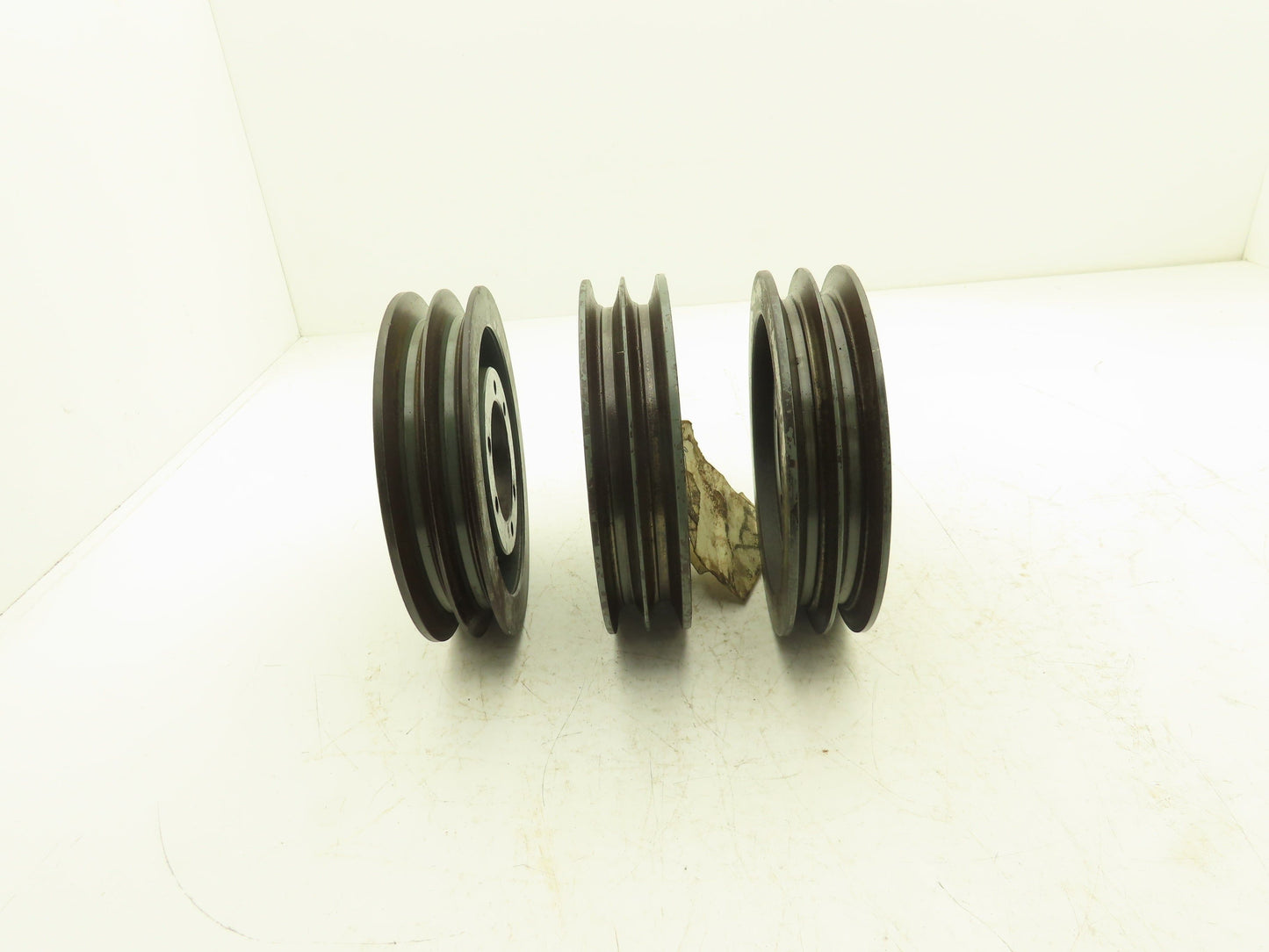 TB Woods 2B 7.4 SK 2-Groove A,B-Belt Pulley Sheave SK Bushed 7.75" OD Lot of 3