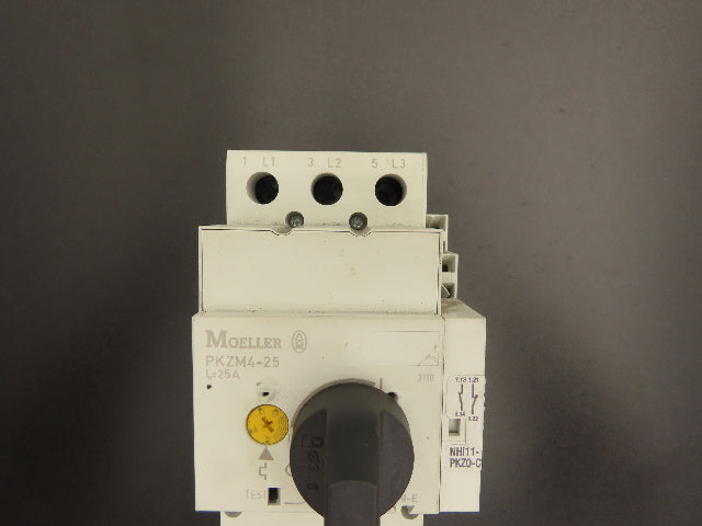 Moeller PKZM4-25 Manual Motor Starter 16-25A 20Hp 600vAC 3Ph