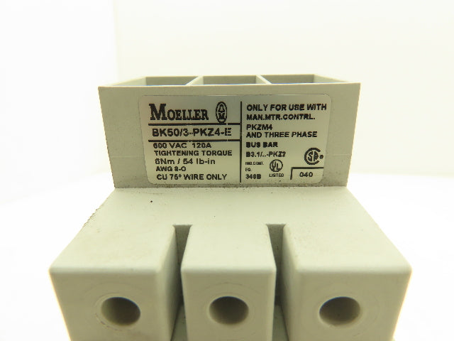 Moeller PKZM4-32 Manual Motor Starter 24-32A 30Hp 600vAC 3Ph