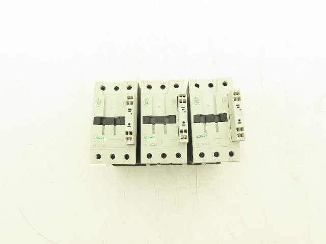Siemens DIL MC40 Contactor 40Hp 600v 3Ph Lot of 3