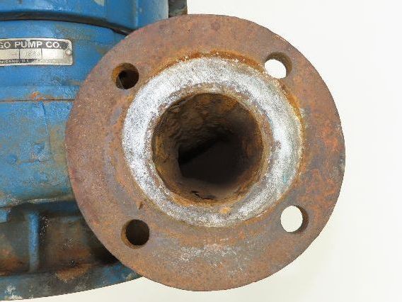 Chicago Pump PH5693 Cast Iron Centrifugal Pump 4x3" Flanged 7.5Hp 460V 254UCZ