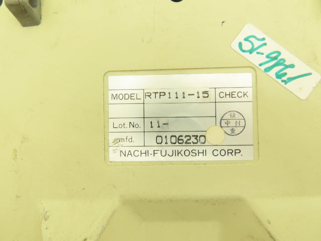 Nachi Fujikoshi RTP 111-15 Robot Teach Pendant