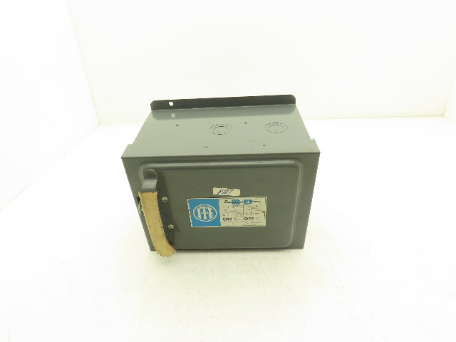 ITE BP 421 Bus Plug 30A 240V 4-Pole 3-Fuse 3Hp Standard 7-1/2Hp Max