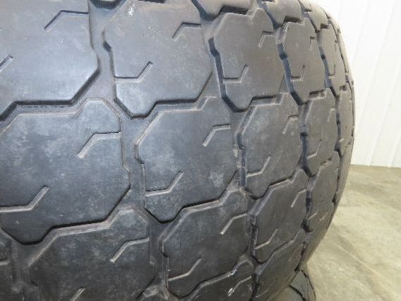 Galaxy 22.5LLx16.1 Turf Special Tractor Tires 6 Ply 8 Lug John Deere 5400 Set