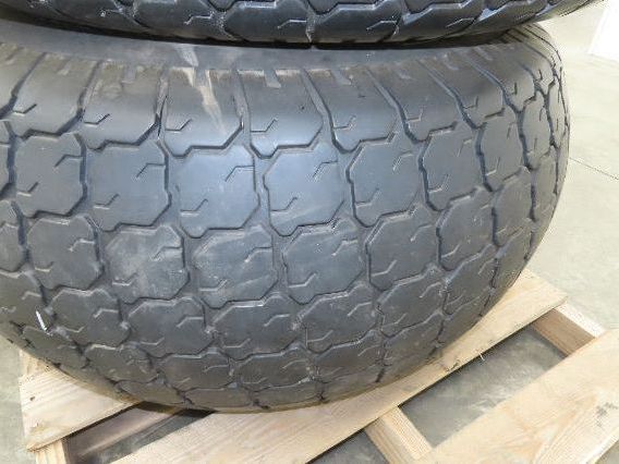 Galaxy 22.5LLx16.1 Turf Special Tractor Tires 6 Ply 8 Lug John Deere 5400 Set