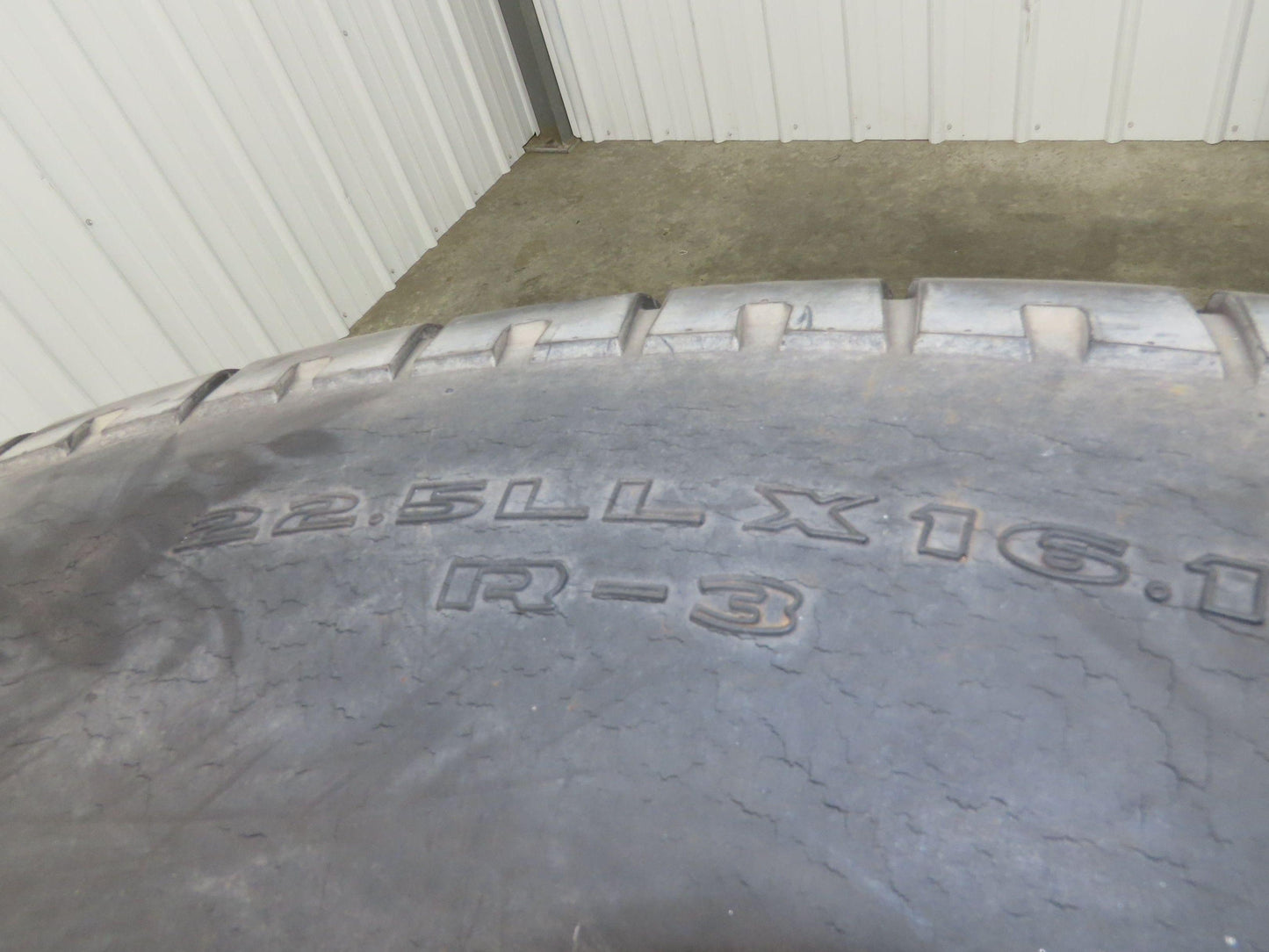 Galaxy 22.5LLx16.1 Turf Special Tractor Tires 6 Ply 8 Lug John Deere 5400 Set