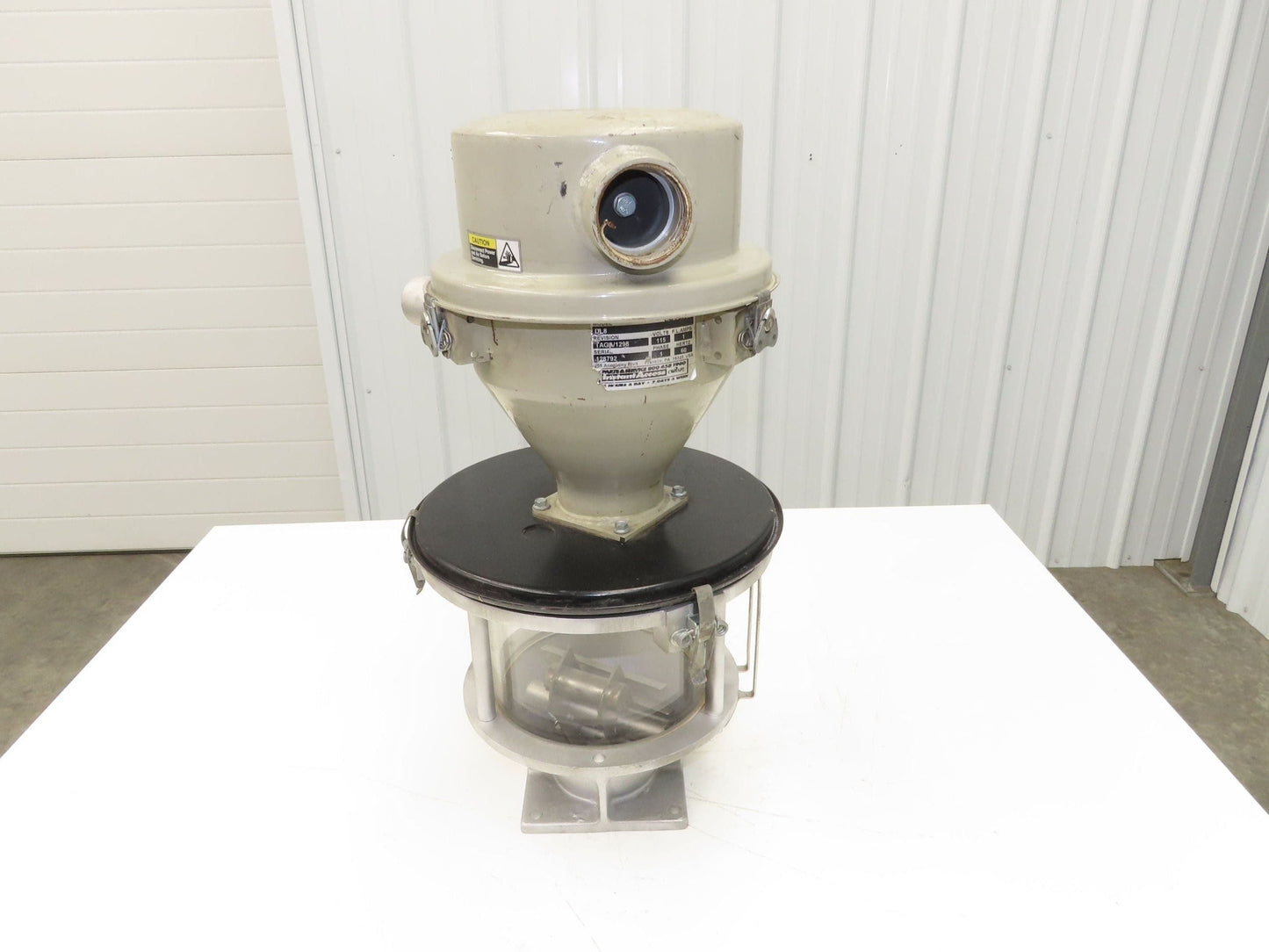 Conair DL8 Vacuum Receiver Loader 8" Clear Hopper Pneumatic Valve