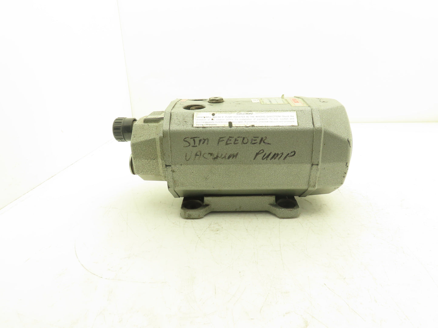 Becker VT 3.10 Vacuum Pump 1700rpm 7cfm 341" H2O 3Ph 460v Oil-less
