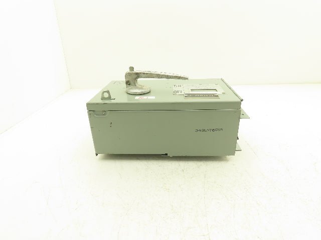 General Electric QMR261 Fusible Disconnect 30A 600vAC 3 Pole 10Hp Max 3Hp Std