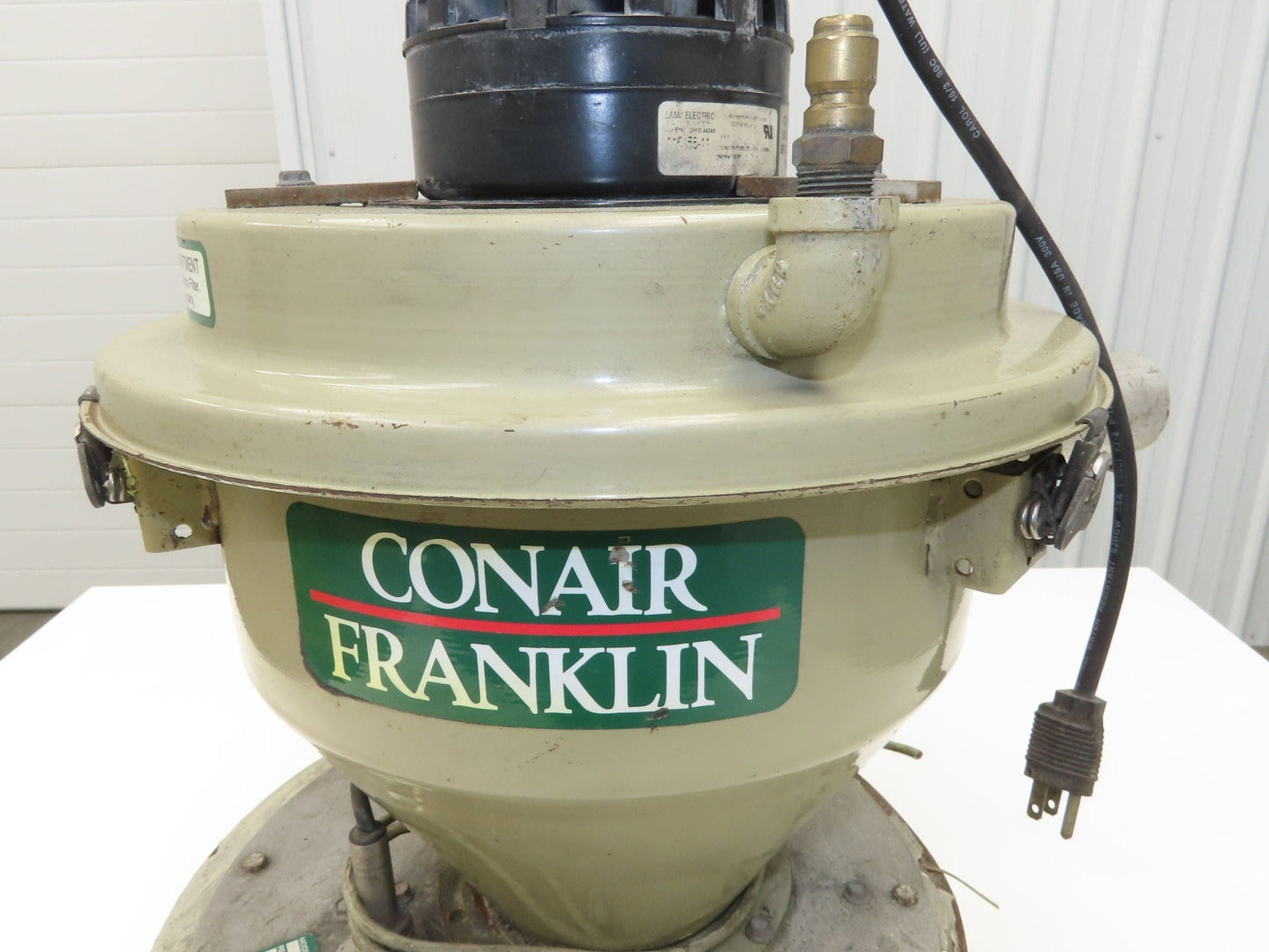 Conair Dustbeater Vacuum Receiver Loader 12" Hopper 115V Motor