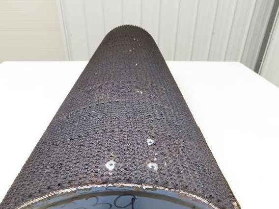 Intelligrated 28" Conveyor Lagged Grip Top Pulley 8"x 26-3/4"W 1-11/16" Shaft