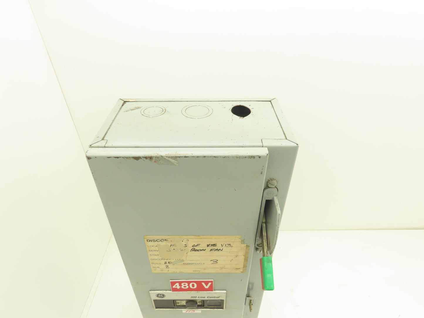 General Electric CR308C1***DAA Combination Motor Starter NEMA 0 & 1 30A 600V