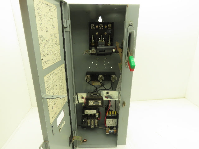 General Electric CR308C1***DAA Combination Motor Starter NEMA 0 & 1 30A 600V