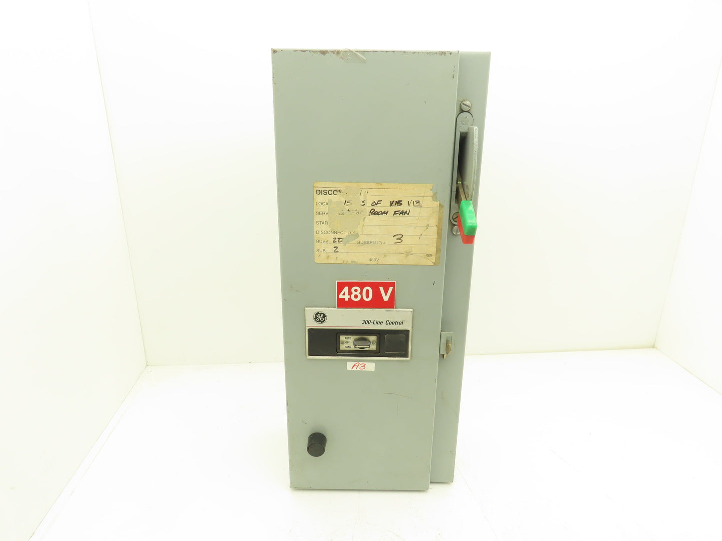 General Electric CR308C1***DAA Combination Motor Starter NEMA 0 & 1 30A 600V