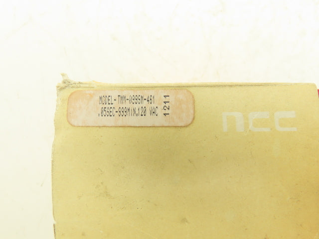 NCC T2K-10-461 Solid State Timer 0.1-10 Seconds