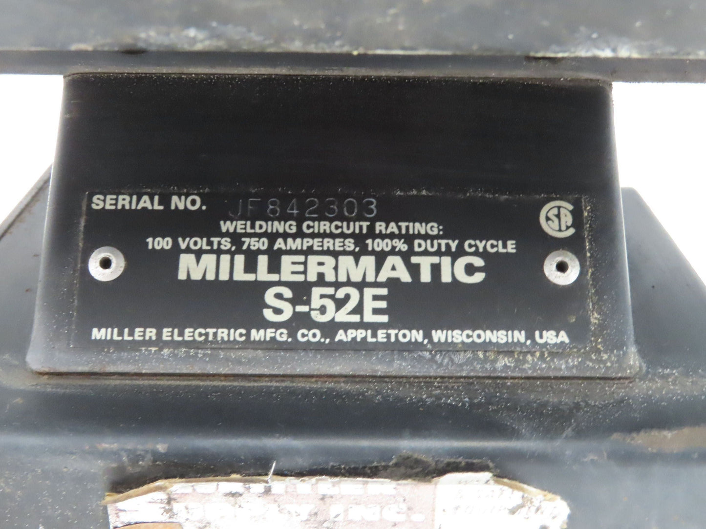 Miller S-52E Mig Welder Wire Feeder 115V Millermatic Spool .035" Rollers