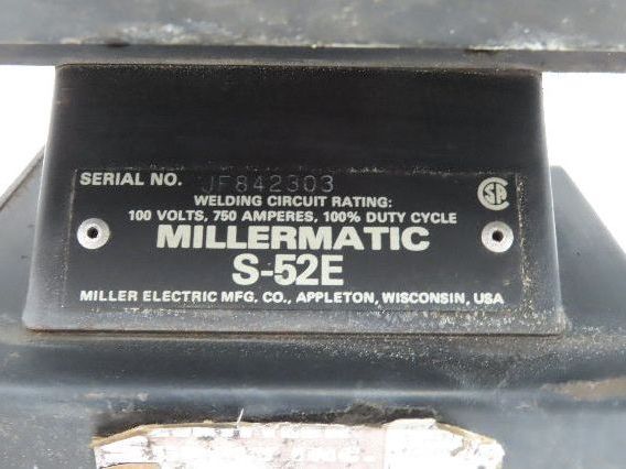 Miller S-52E Mig Welder Wire Feeder 115V Millermatic Spool .035" Rollers