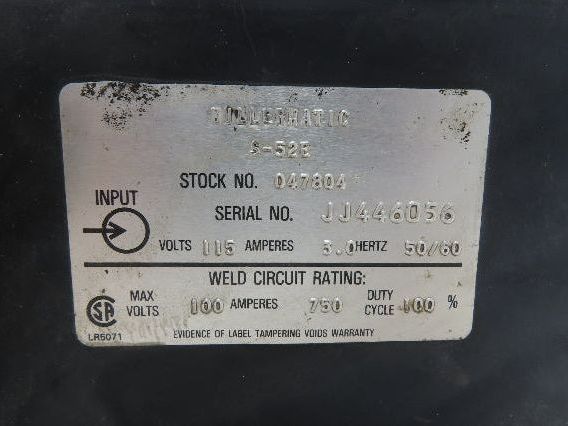 Miller S-52E Mig Welder Wire Feeder 115V Millermatic Spool .045" Rollers