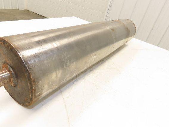 6"x 29"W Crowned Conveyor Take-up/Tail Pulley 1-3/16" Shaft