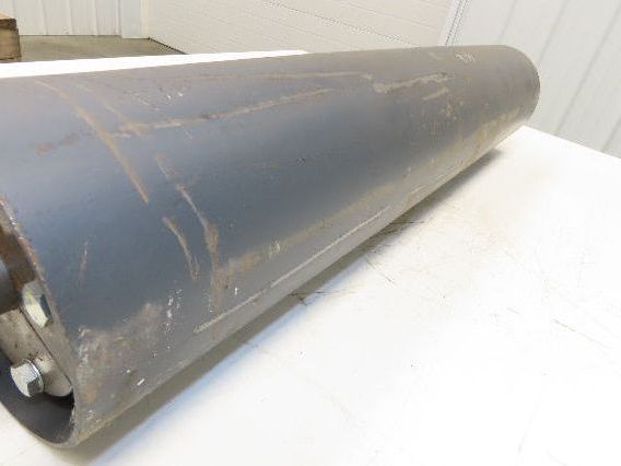 6"x 29"W Crowned Conveyor Take-up/Tail Pulley 1-3/16" Shaft QD Bushed