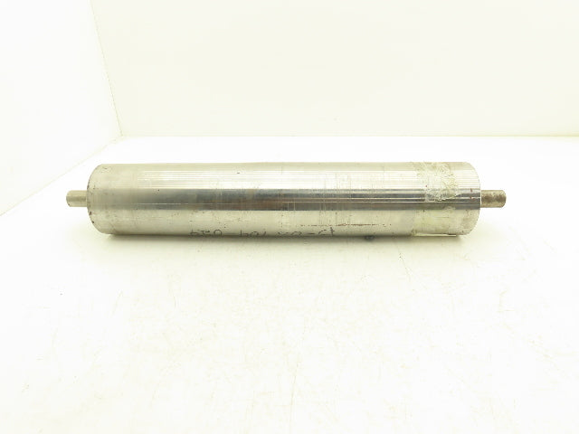 Hytrol 24" Conveyor Crowned Take-up Pulley 4"x 20-1/4"W 1" Shaft B-05904-024