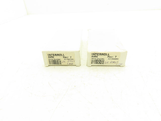 Interroll 8956 Conveyor Roller Drive Zone Control Card Module Rev 7 Lot of 2