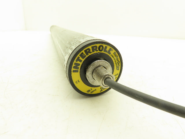 Interroll EC310 RollerDrive 1.9"x27" Motorized Conveyor Roller 24VDC 155fpm 20:1