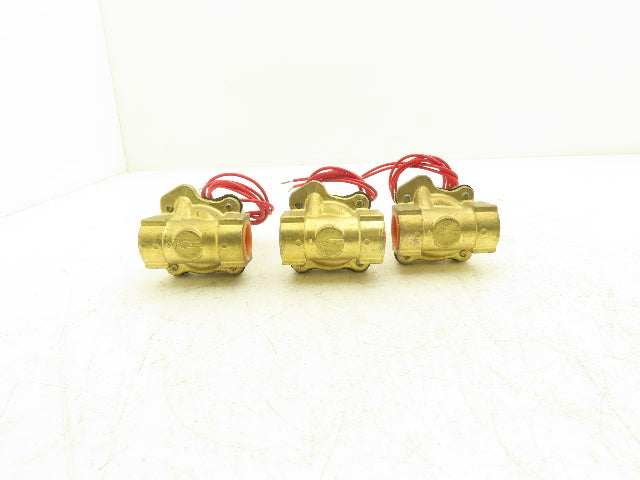 Parker LB26L630 Solenoid Valve 2-Way Skinner 12VDC 3/4" NPT 40psi Lot of 3