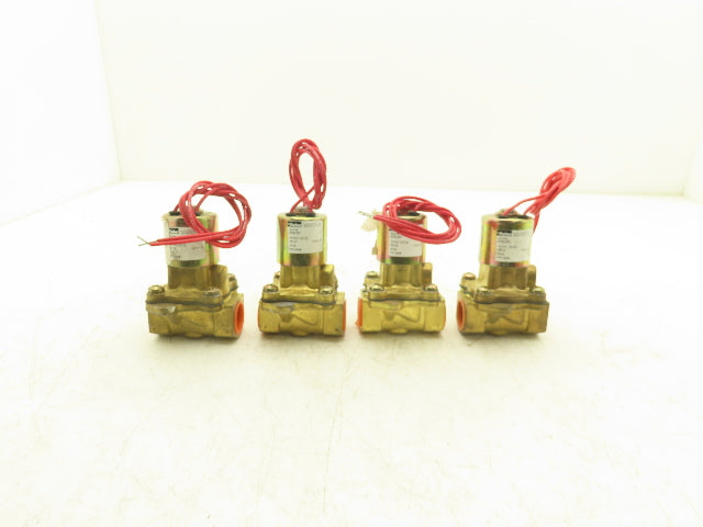 Parker LB26L630 Solenoid Valve 2-Way Skinner 12VDC 3/4" NPT 40psi Lot of 4