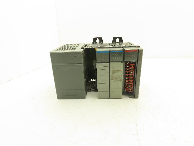 Allen Bradley 1746-A4 4-Slot Chassis Ser C Power Supply Input and Output Cards