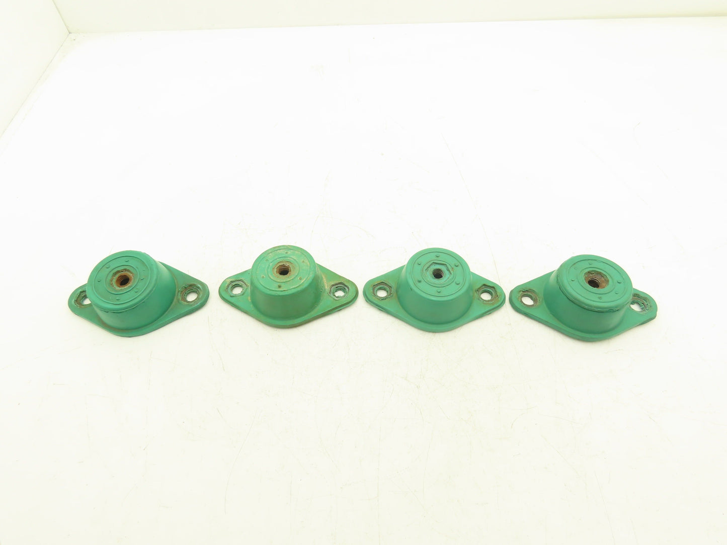 VMC R-3 Vibration Isolator Mount Green Neoprene 750Lb Load Lot of 4