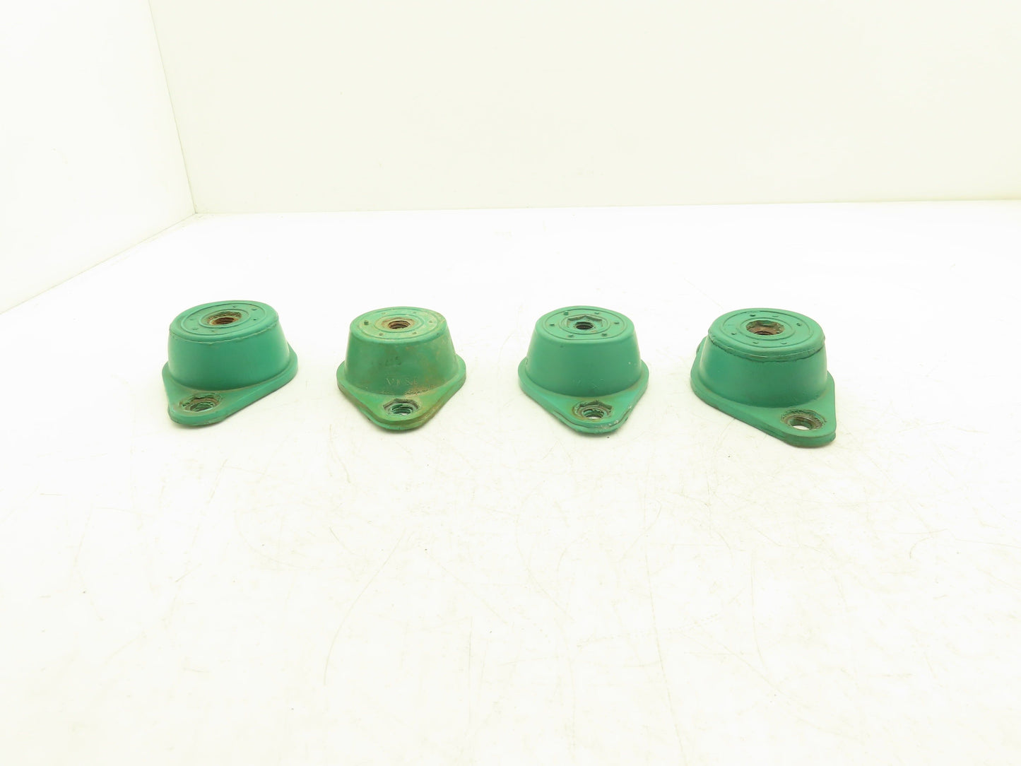 VMC R-3 Vibration Isolator Mount Green Neoprene 750Lb Load Lot of 4